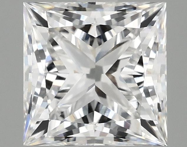 2.04 Carat Princess Shaped Ideal Cut VVS2 IGI Certified Lab Grown Diamond