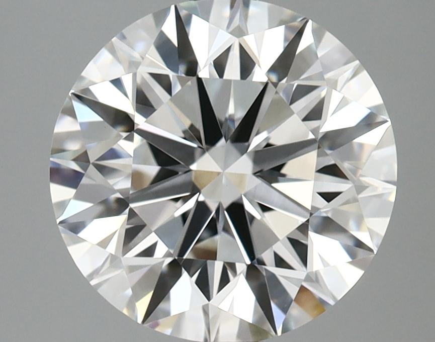 3.06 Carat Round Shaped Excellent Cut VVS2 IGI Certified Lab Grown Diamond