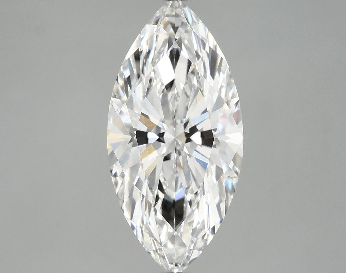 3.05 Carat Marquise Shaped Excellent Cut VVS2 IGI Certified Lab Grown Diamond
