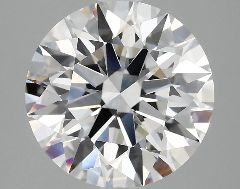 3.09 Carat Round Shaped Ideal Cut VVS2 IGI Certified Lab Grown Diamond