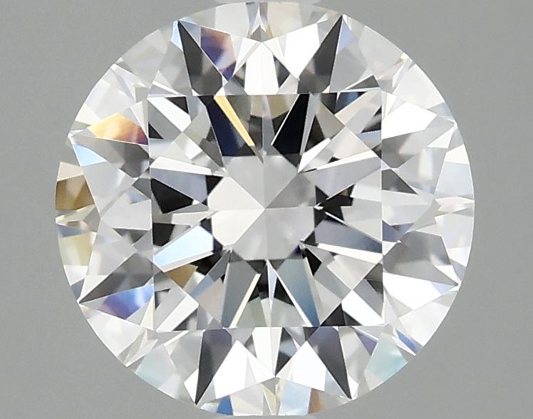 2.54 Carat Round Shaped Ideal Cut VVS2 IGI Certified Lab Grown Diamond