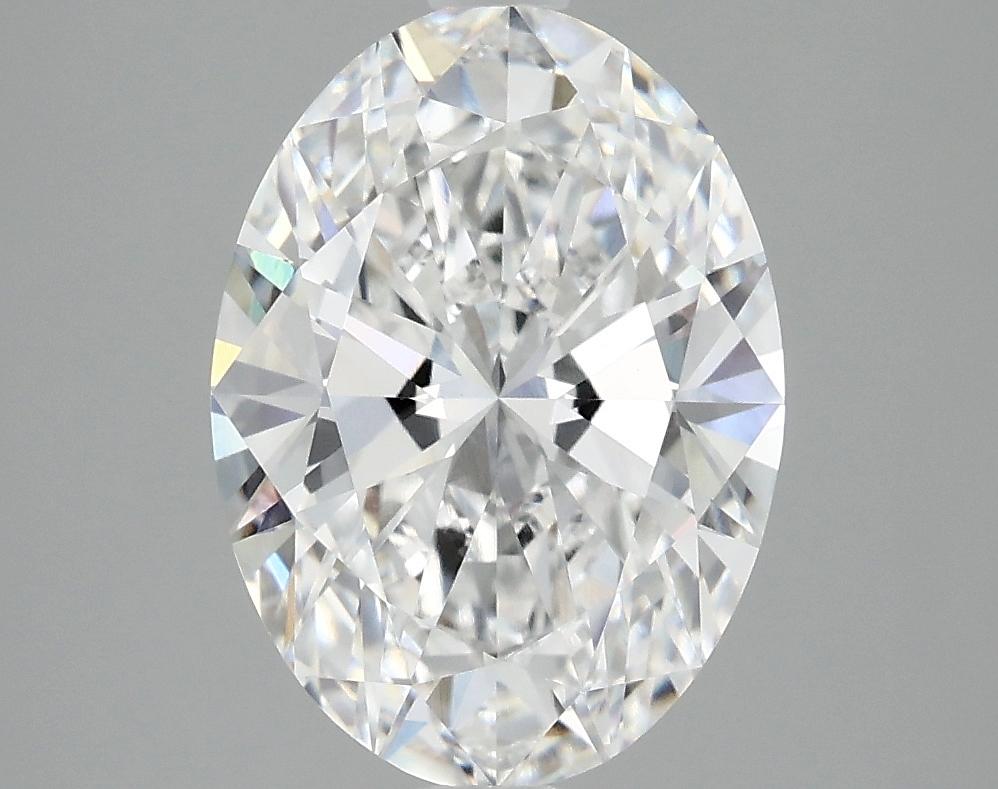 3.07 Carat Oval Shaped Excellent Cut VVS2 IGI Certified Lab Grown Diamond