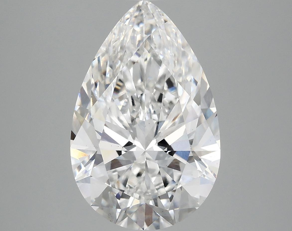 4.03 Carat Pear Shaped Ideal Cut VS1 IGI Certified Lab Grown Diamond