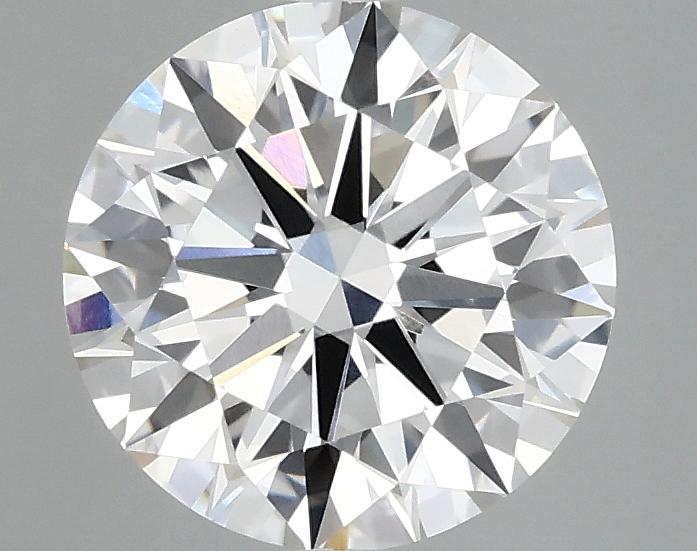 2.04 Carat Round Shaped Ideal Cut VVS2 IGI Certified Lab Grown Diamond