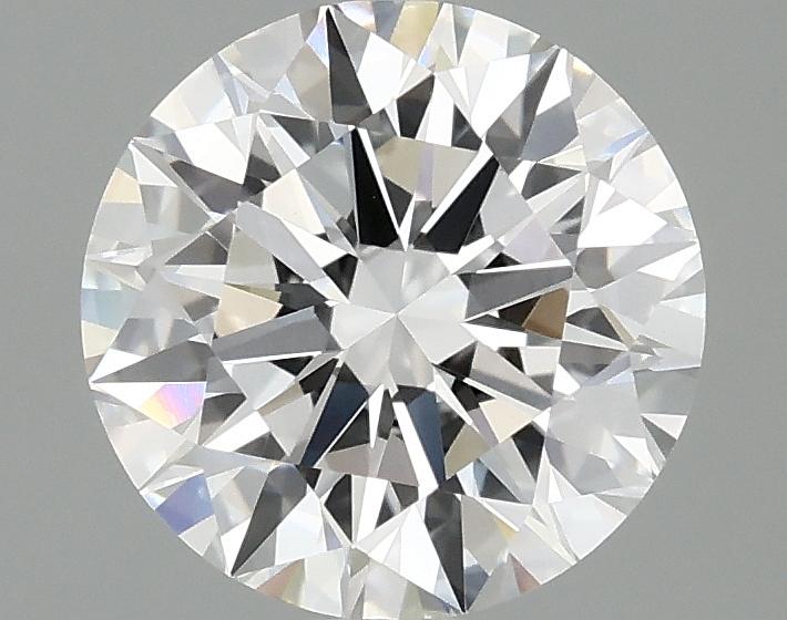 2.08 Carat Round Shaped Excellent Cut VVS2 IGI Certified Lab Grown Diamond