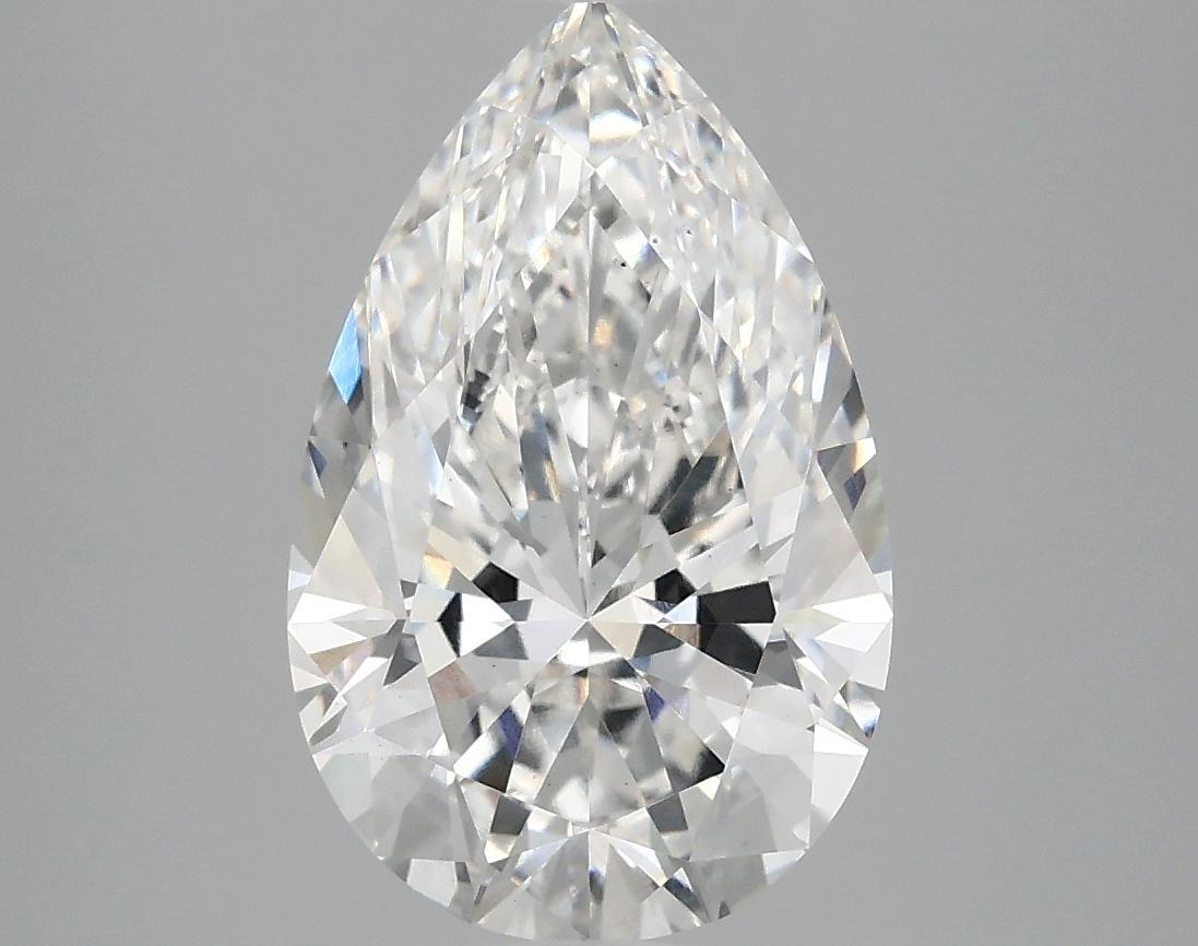 3.08 Carat Pear Shaped Ideal Cut VS1 IGI Certified Lab Grown Diamond