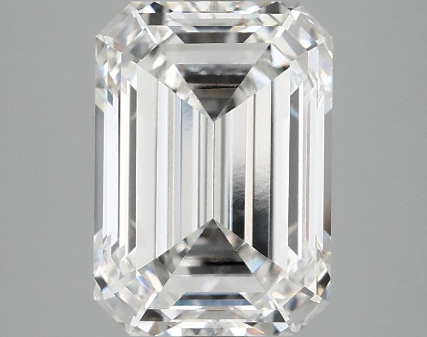 3.17 Carat Emerald Shaped Ideal Cut VVS2 IGI Certified Lab Grown Diamond