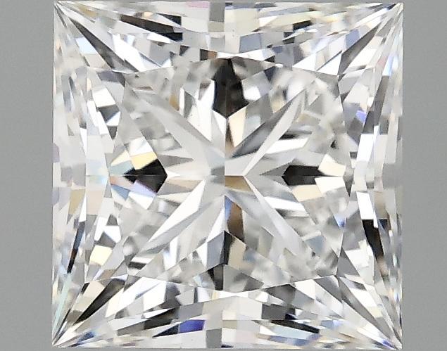 2.09 Carat Princess Shaped Ideal Cut VS1 IGI Certified Lab Grown Diamond