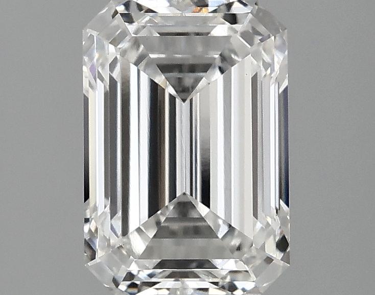 2.09 Carat Emerald Shaped Ideal Cut VVS2 IGI Certified Lab Grown Diamond