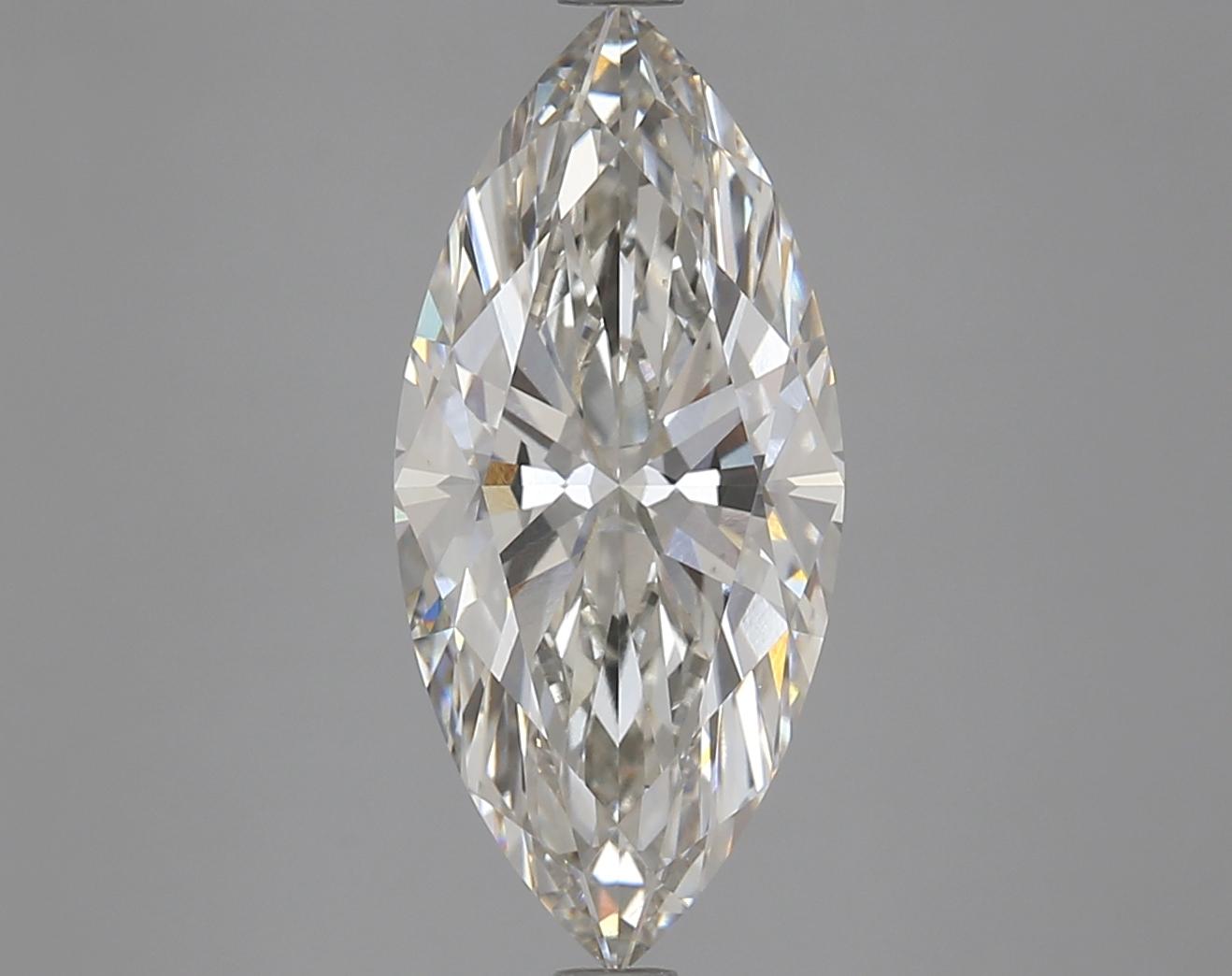 3.86 Carat Marquise Shaped Excellent Cut VS1 IGI Certified Lab Grown Diamond