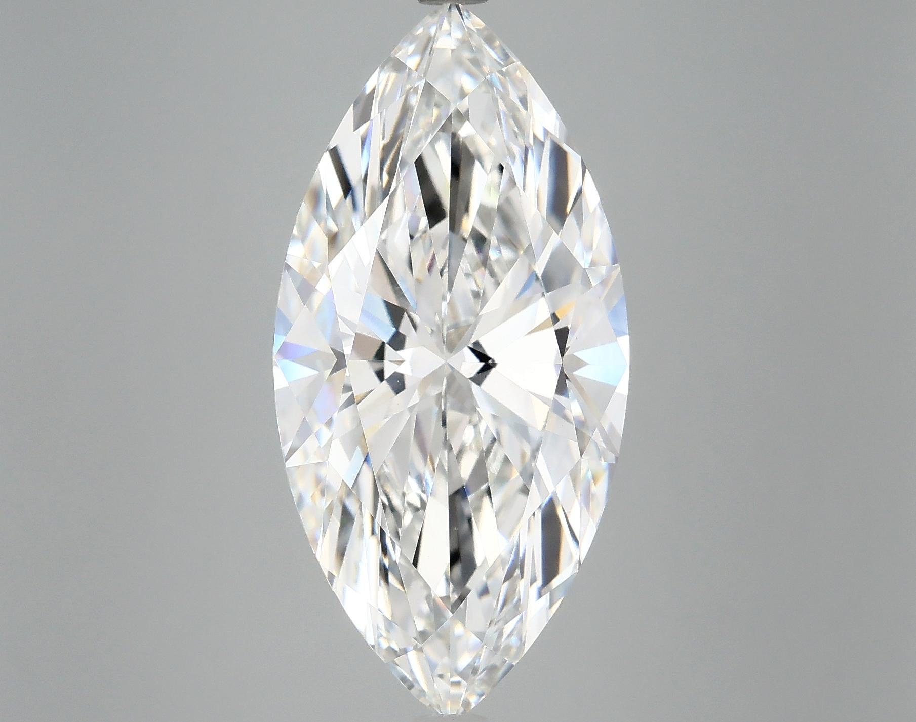 8.25 Carat Marquise Shaped Ideal Cut VVS2 IGI Certified Lab Grown Diamond