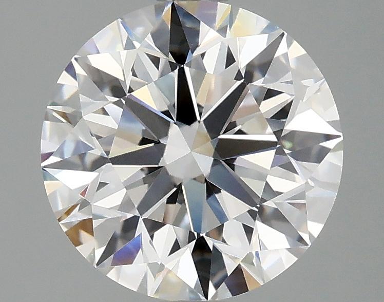 2.55 Carat Round Shaped Excellent Cut VVS2 IGI Certified Lab Grown Diamond
