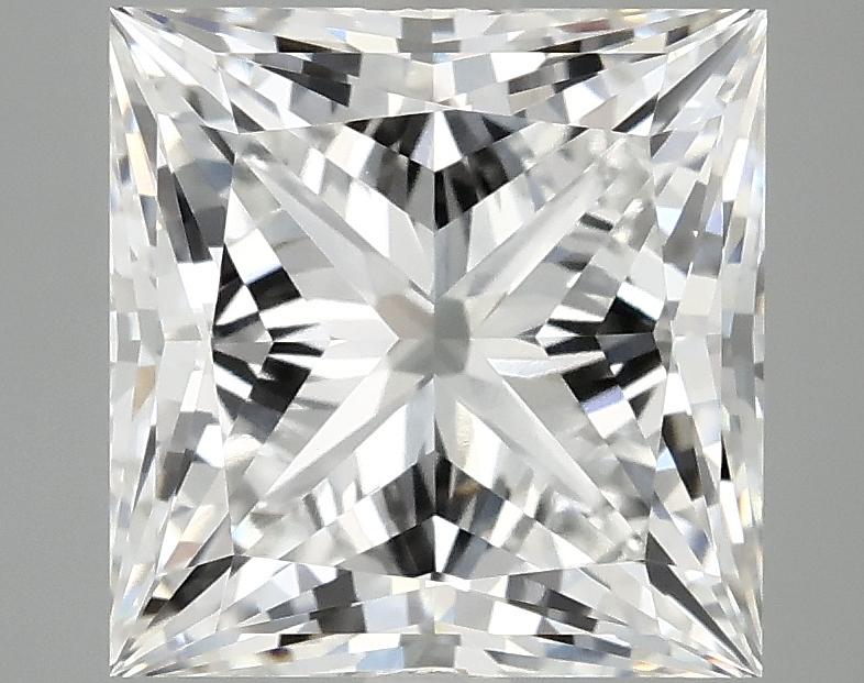 4.71 Carat Princess Shaped Ideal Cut VVS2 IGI Certified Lab Grown Diamond