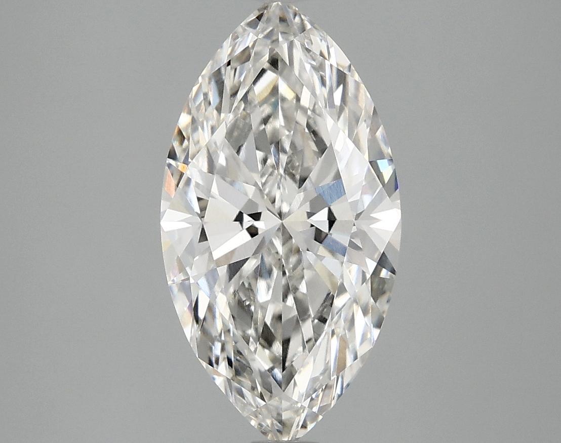 2.48 Carat Marquise Shaped Excellent Cut VVS2 IGI Certified Lab Grown Diamond