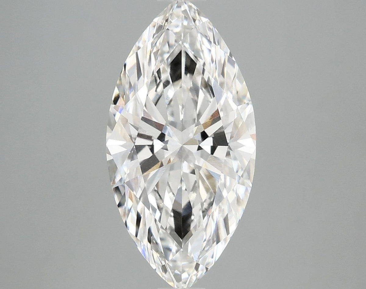 3.07 Carat Marquise Shaped Ideal Cut VVS2 IGI Certified Lab Grown Diamond