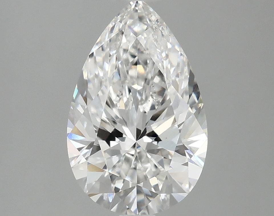 2.1 Carat Pear Shaped Ideal Cut VS1 IGI Certified Lab Grown Diamond
