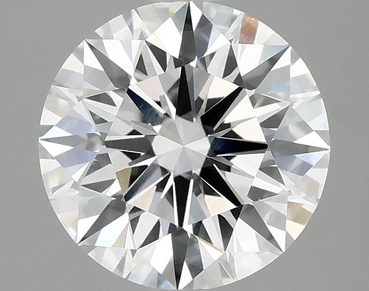 2.08 Carat Round Shaped Ideal Cut VVS2 IGI Certified Lab Grown Diamond