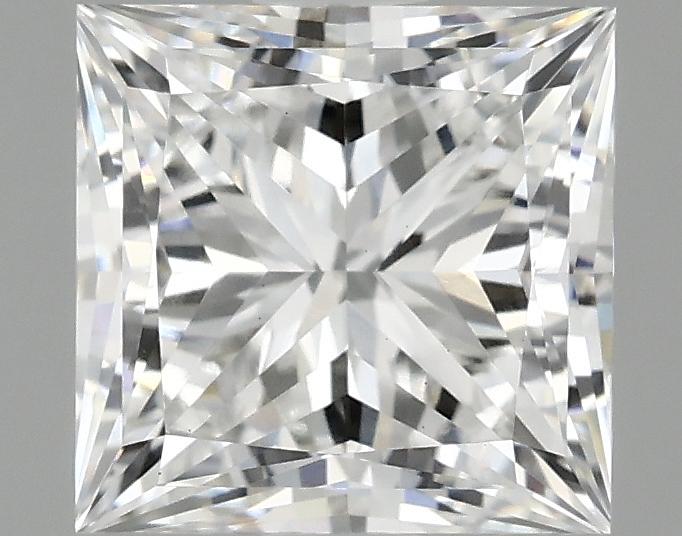 1.56 Carat Princess Shaped Ideal Cut VVS2 IGI Certified Lab Grown Diamond