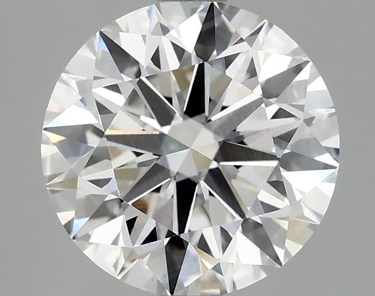 2.58 Carat Round Shaped Ideal Cut VVS2 IGI Certified Lab Grown Diamond