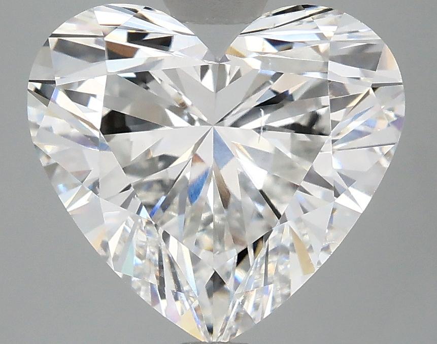 4.01 Carat Heart Shaped Ideal Cut VS2 IGI Certified Lab Grown Diamond