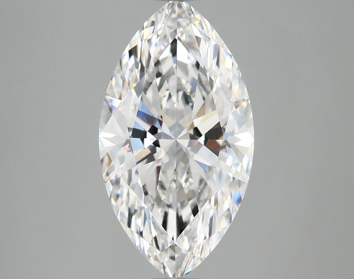 3.08 Carat Marquise Shaped Excellent Cut VS1 IGI Certified Lab Grown Diamond