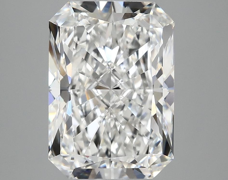 3.96 Carat Radiant Shaped Ideal Cut VVS2 IGI Certified Lab Grown Diamond
