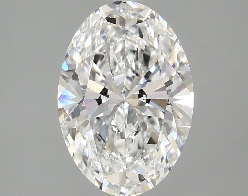 1.7 Carat Oval Shaped Ideal Cut VVS2 IGI Certified Lab Grown Diamond
