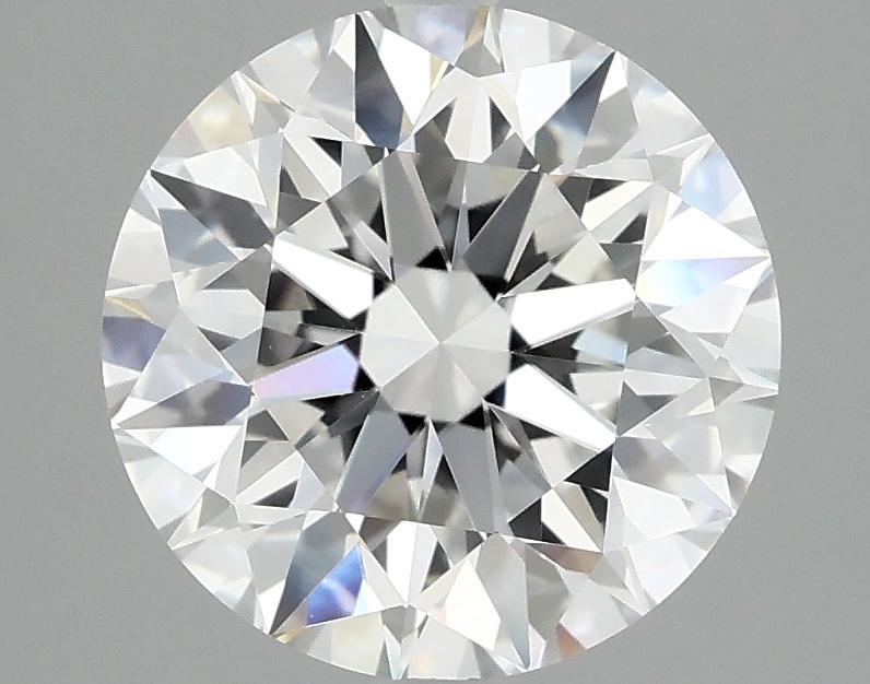 3.09 Carat Round Shaped Excellent Cut VVS2 IGI Certified Lab Grown Diamond