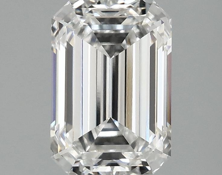 2.07 Carat Emerald Shaped Ideal Cut VVS2 IGI Certified Lab Grown Diamond