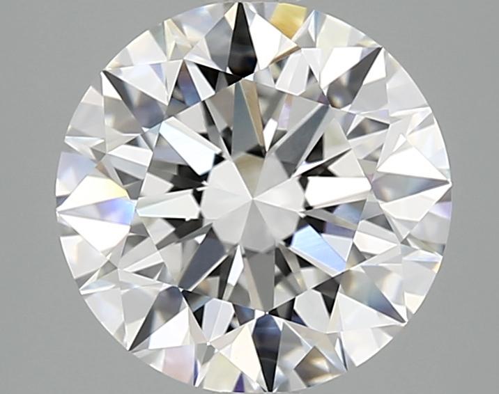 3.09 Carat Round Shaped Ideal Cut VVS2 IGI Certified Lab Grown Diamond