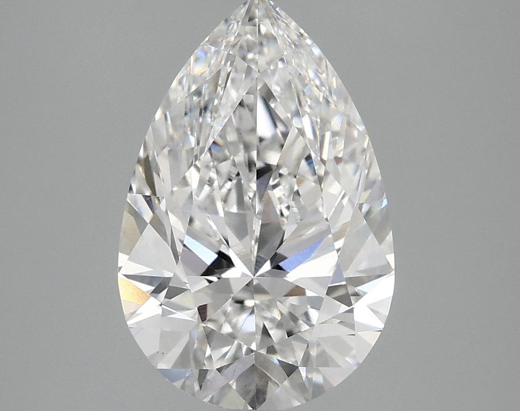 3.04 Carat Pear Shaped Excellent Cut VS1 IGI Certified Lab Grown Diamond