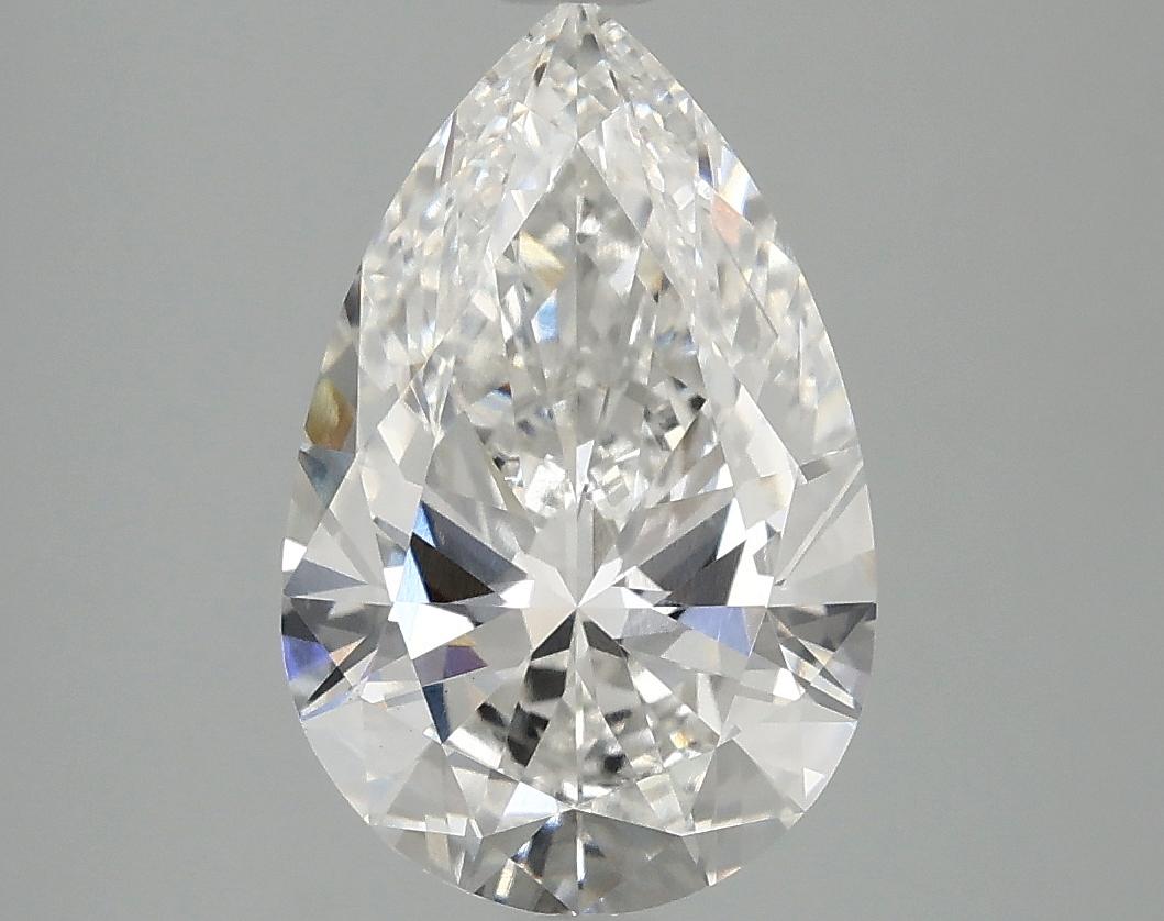 3.0 Carat Pear Shaped Ideal Cut VS2 IGI Certified Lab Grown Diamond