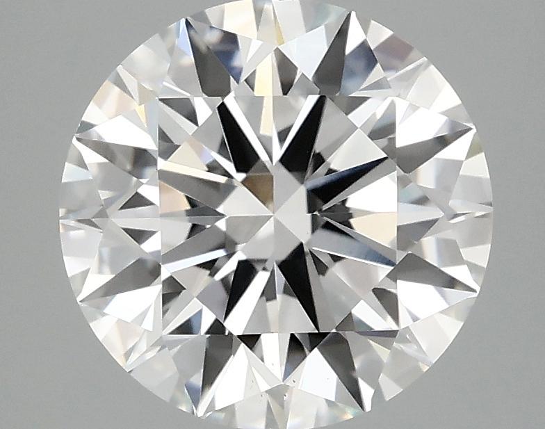 3.08 Carat Round Shaped Ideal Cut VS1 IGI Certified Lab Grown Diamond