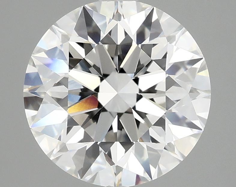 3.08 Carat Round Shaped Excellent Cut VVS2 IGI Certified Lab Grown Diamond