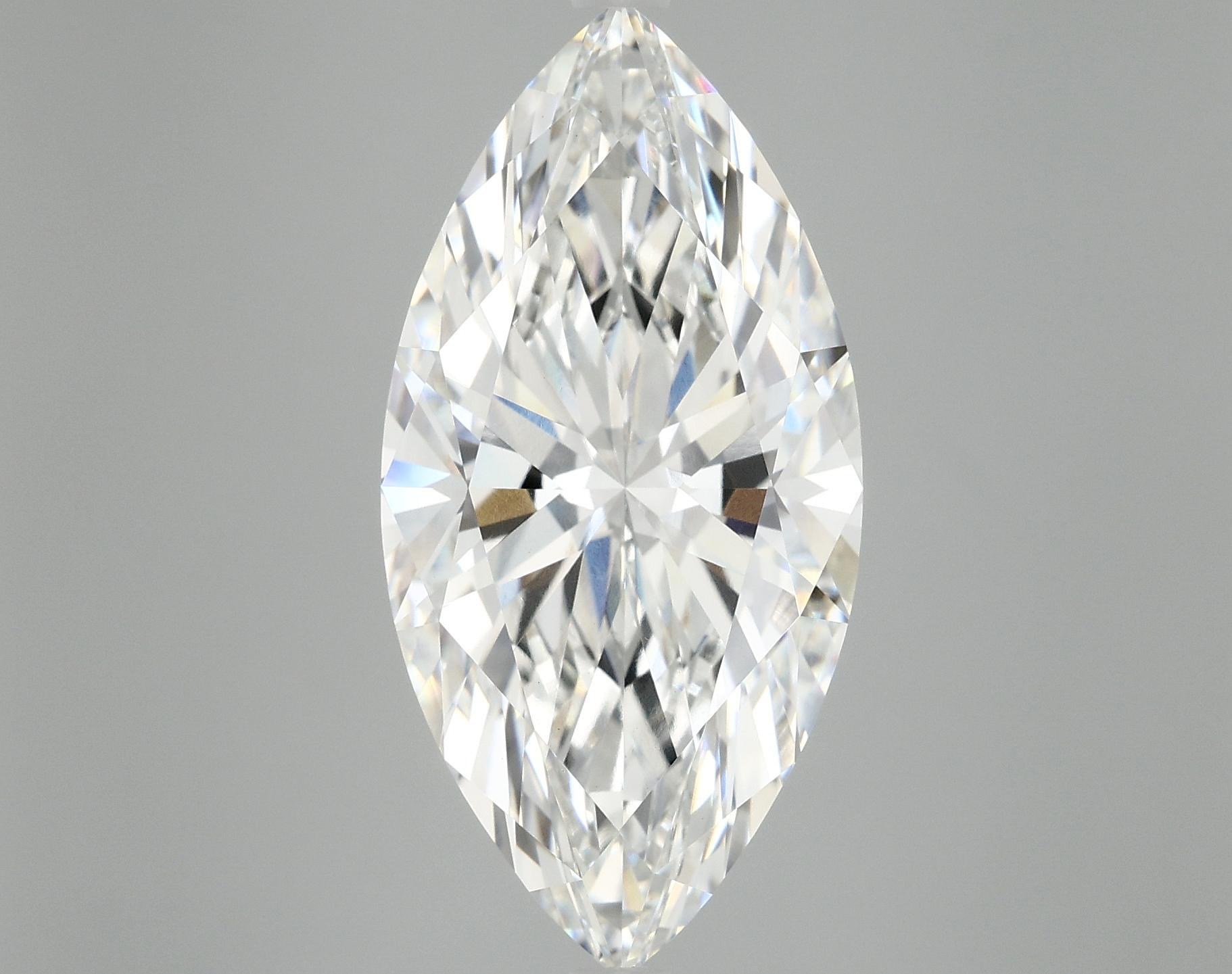 8.17 Carat Marquise Shaped Ideal Cut VVS2 IGI Certified Lab Grown Diamond