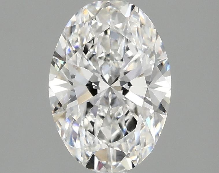 1.38 Carat Oval Shaped Ideal Cut VVS2 IGI Certified Lab Grown Diamond