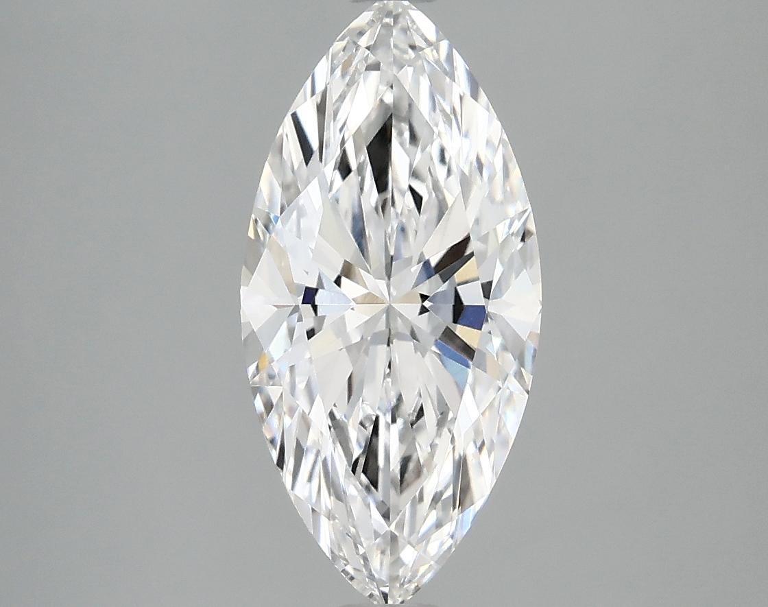 2.05 Carat Marquise Shaped Excellent Cut VVS2 IGI Certified Lab Grown Diamond