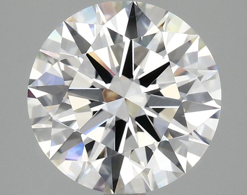 3.06 Carat Round Shaped Ideal Cut VVS2 IGI Certified Lab Grown Diamond