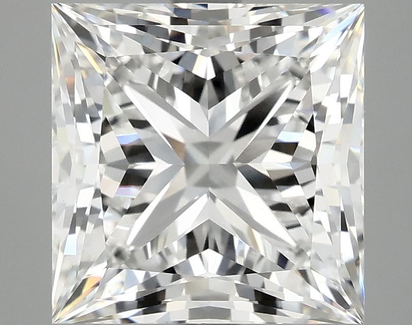 4.98 Carat Princess Shaped Ideal Cut VS1 IGI Certified Lab Grown Diamond