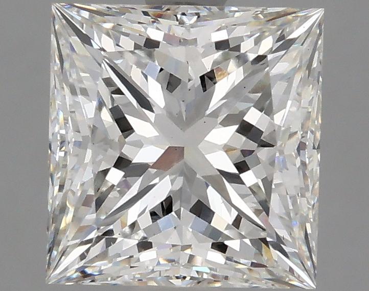 2.46 Carat Princess Shaped Excellent Cut VS1 IGI Certified Lab Grown Diamond
