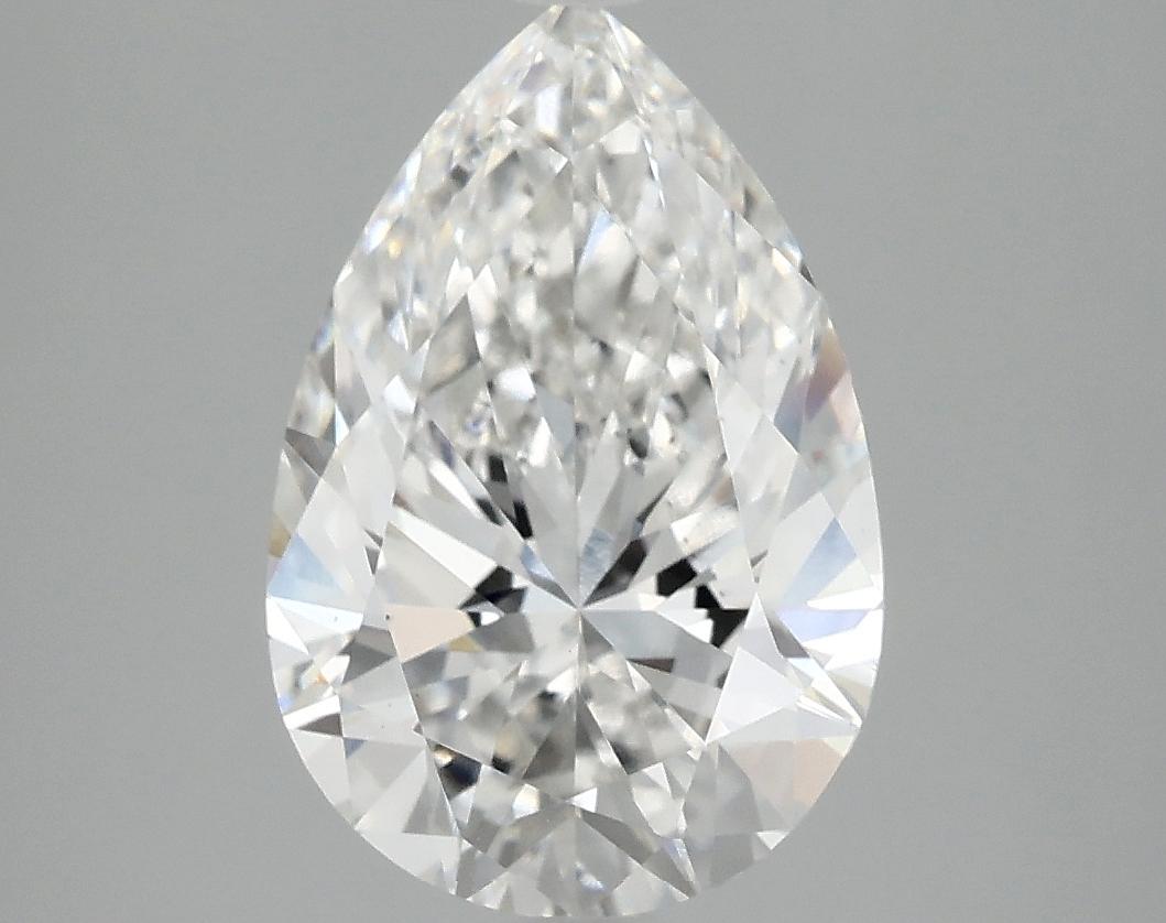 3.07 Carat Pear Shaped Excellent Cut VS2 IGI Certified Lab Grown Diamond