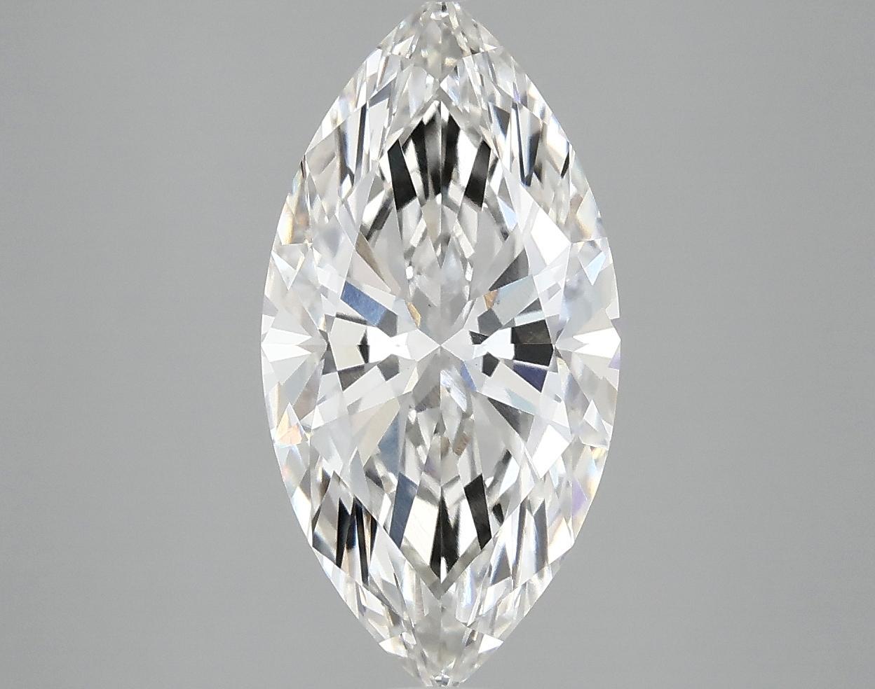 3.1 Carat Marquise Shaped Ideal Cut VS1 IGI Certified Lab Grown Diamond