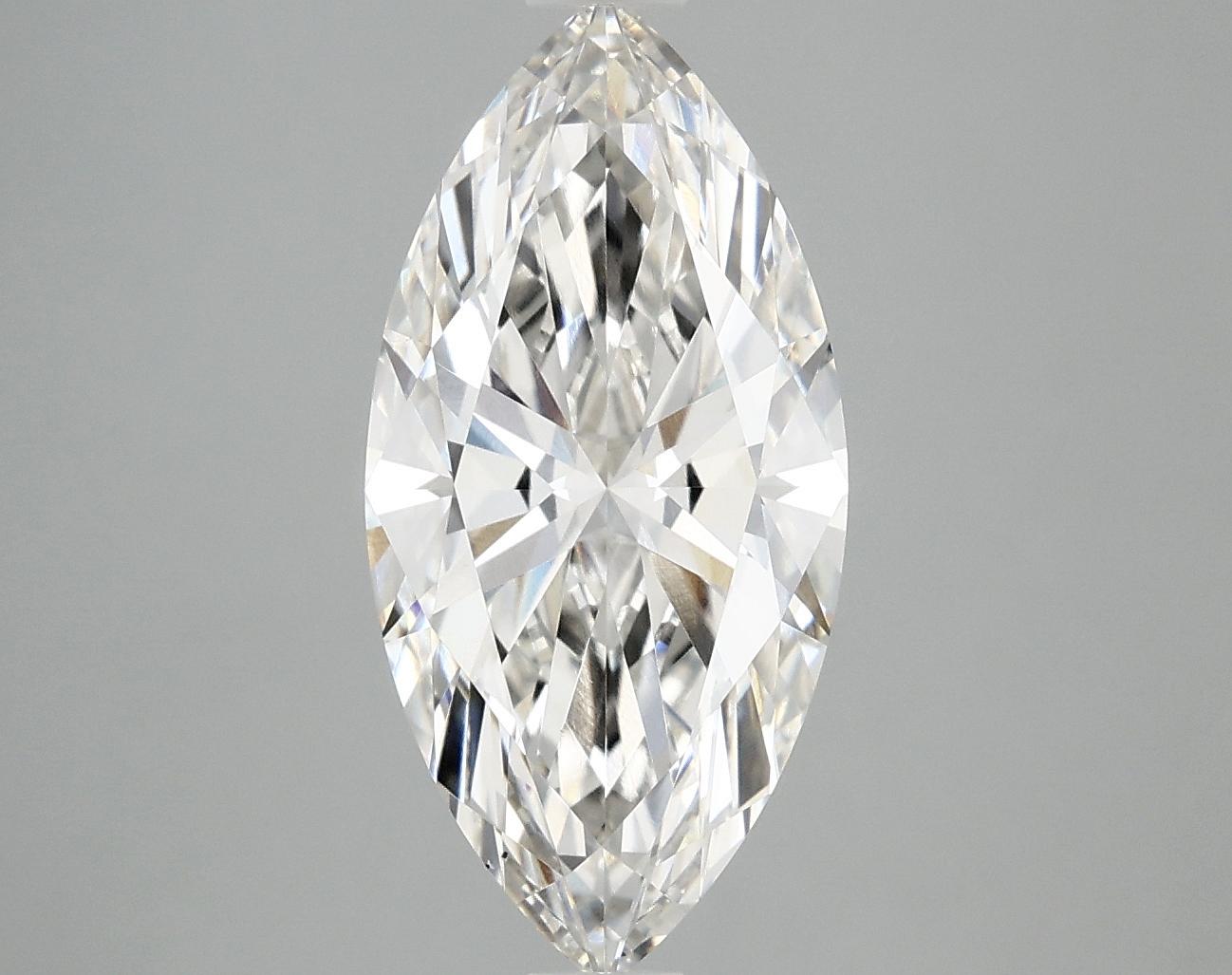 3.04 Carat Marquise Shaped Excellent Cut VS1 IGI Certified Lab Grown Diamond