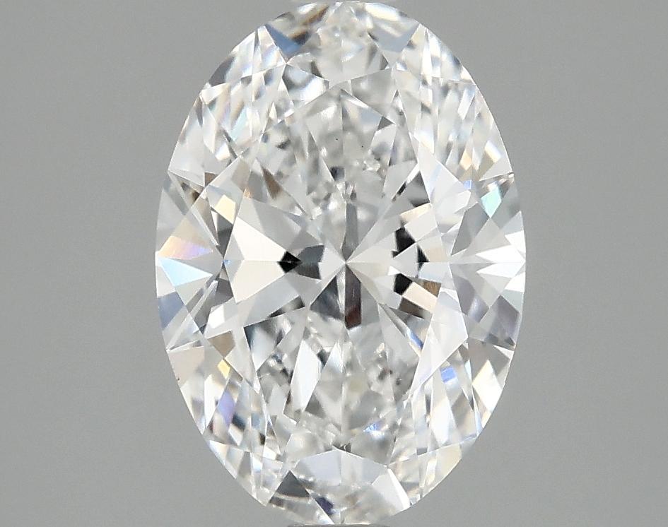 2.09 Carat Oval Shaped Ideal Cut VVS2 IGI Certified Lab Grown Diamond
