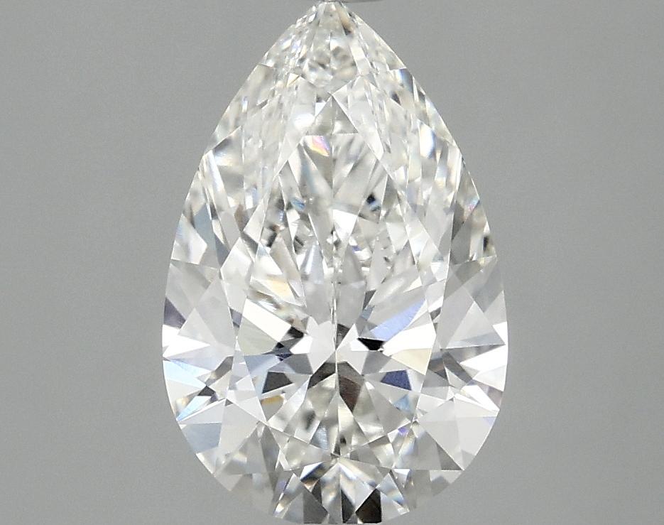 2.06 Carat Pear Shaped Ideal Cut VVS2 IGI Certified Lab Grown Diamond
