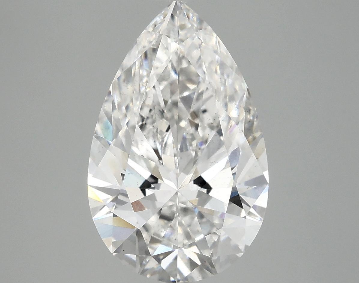 4.05 Carat Pear Shaped Ideal Cut VS2 IGI Certified Lab Grown Diamond