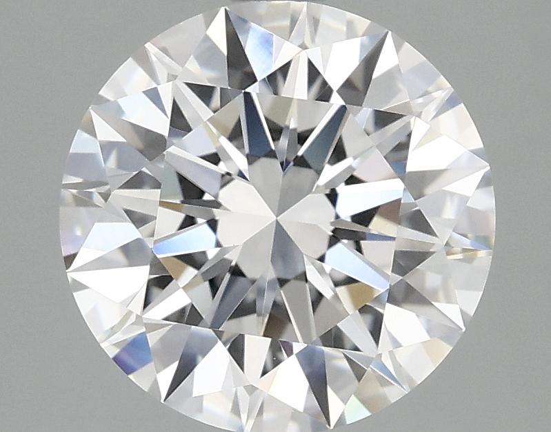 3.04 Carat Round Shaped Excellent Cut VVS2 IGI Certified Lab Grown Diamond