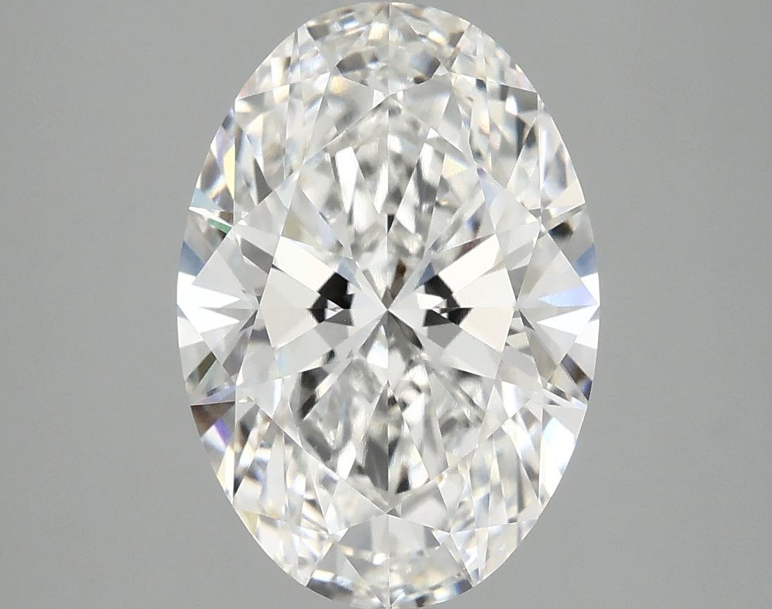 4.05 Carat Oval Shaped Ideal Cut VVS2 IGI Certified Lab Grown Diamond