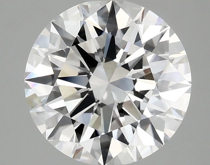 3.07 Carat Round Shaped Ideal Cut VVS2 IGI Certified Lab Grown Diamond