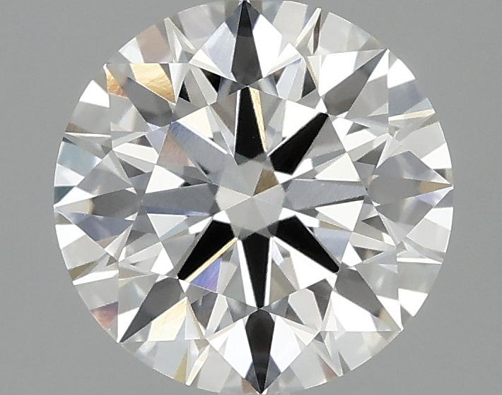 2.09 Carat Round Shaped Ideal Cut VVS2 IGI Certified Lab Grown Diamond